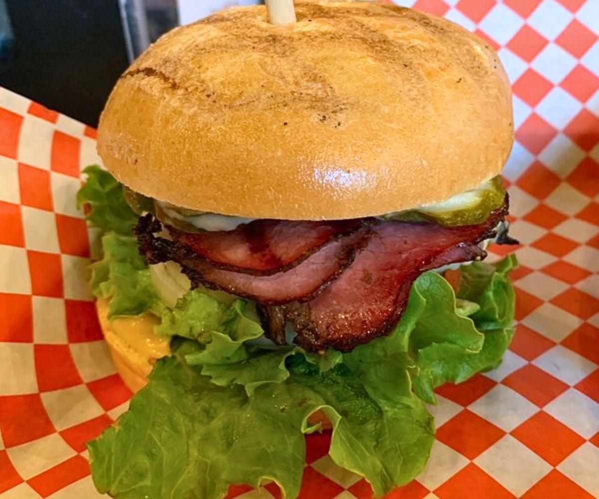 Mr T Burger at Burly Burger in South Weber, Utah