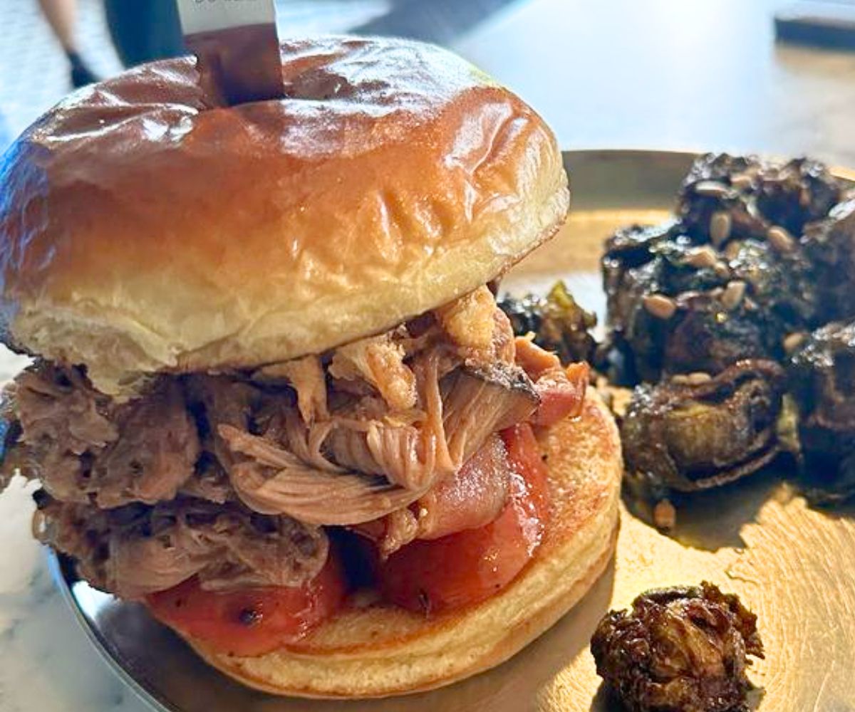 Three Little Pigs Sandwich at Easy ‘Que in Kailua, Hawaii