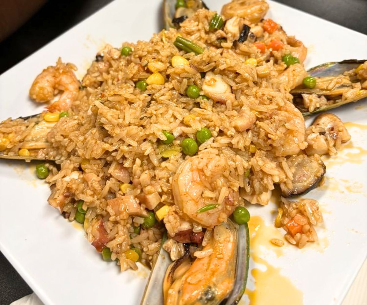 Seafood Fried Rice at Mariscos KC in Olathe, Kansas