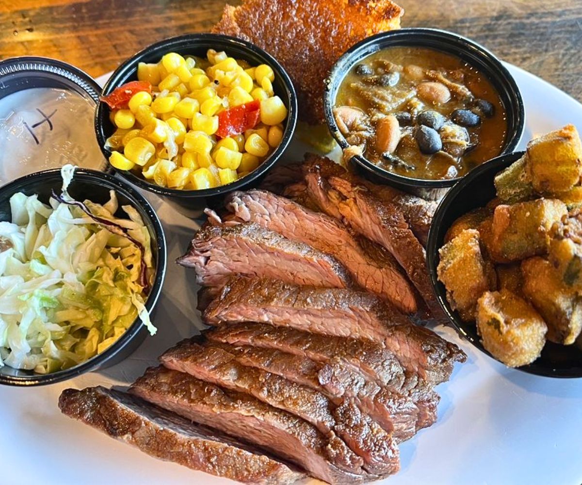 Smoked Tri-Tip at Riverhouse BBQ in Big Sky, Montana