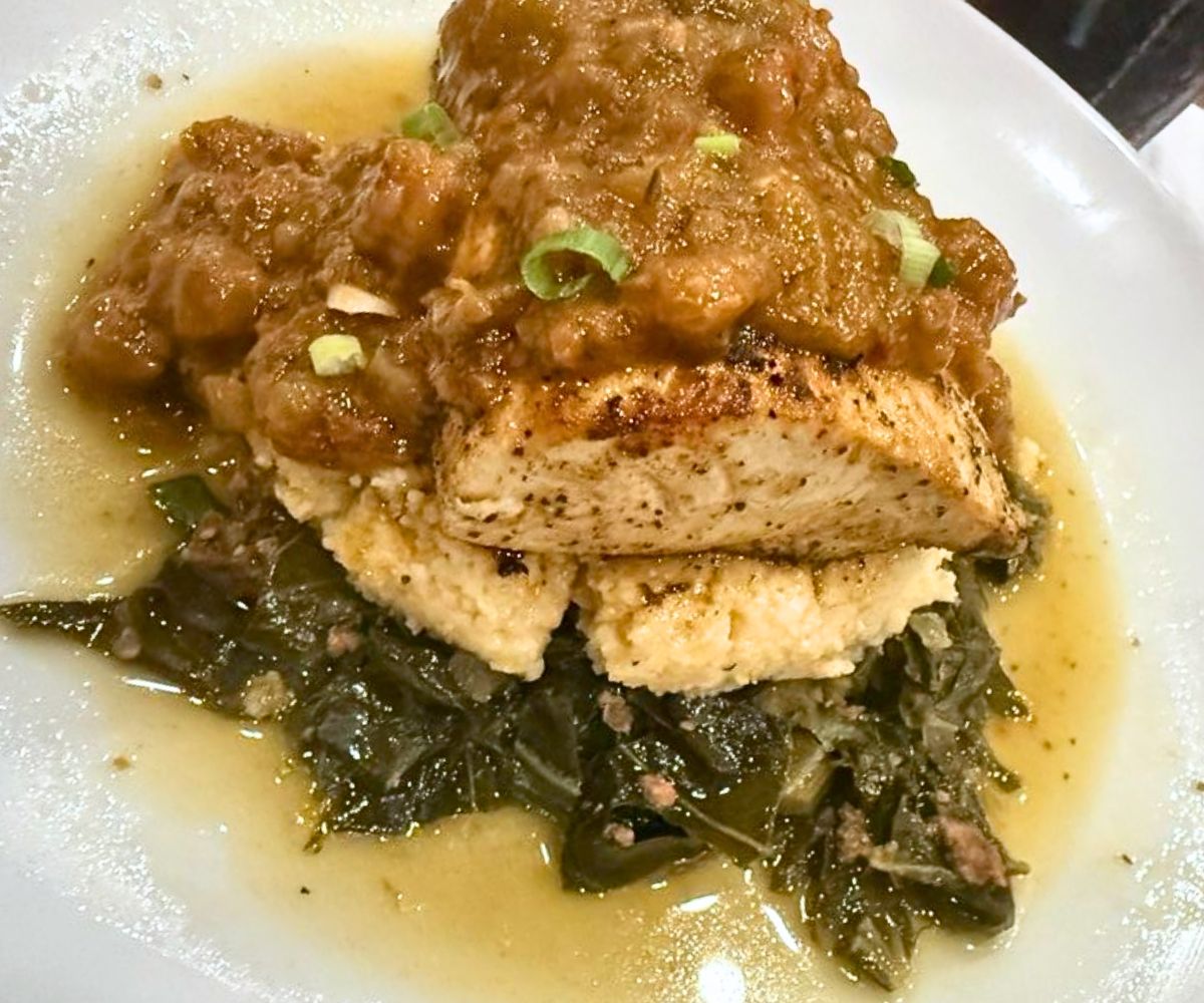 Cajun Mahi Mahi at Luna's Eat & Drink in Orange Beach, AL