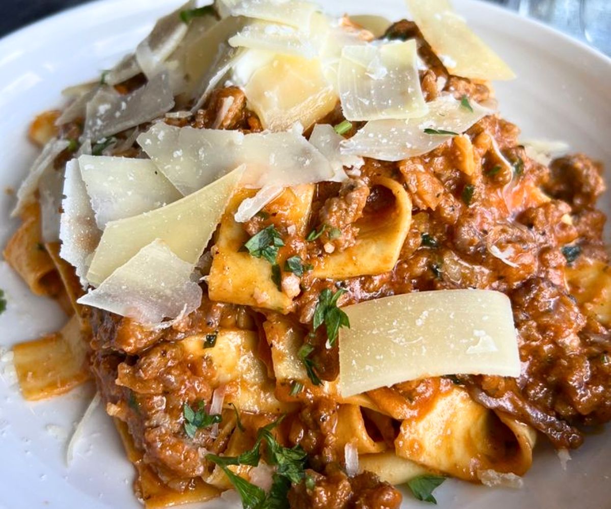 pasta at Spotted Horse Tavern in Shelton, Connecticut