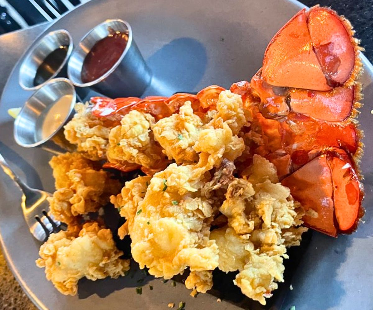 Fried Lobster at Pearl Tavern in Lee's Summit, Missouri