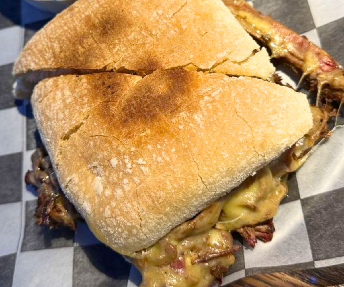 Brisket Melt at Pounders Pub & Grub in Aberdeen, SD