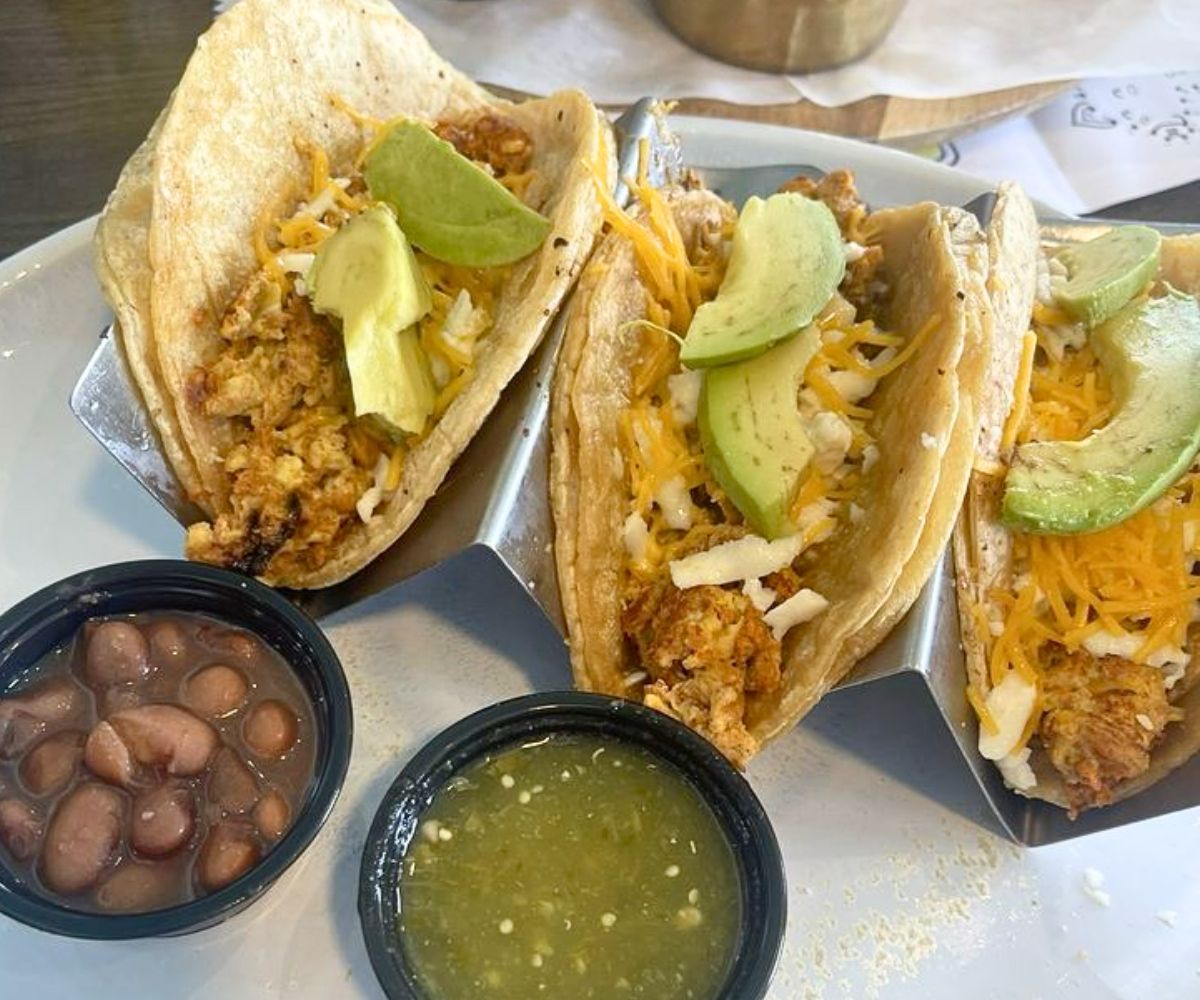 Breakfast Tacos at Brunch Berry in New Berlin, Wisconsin