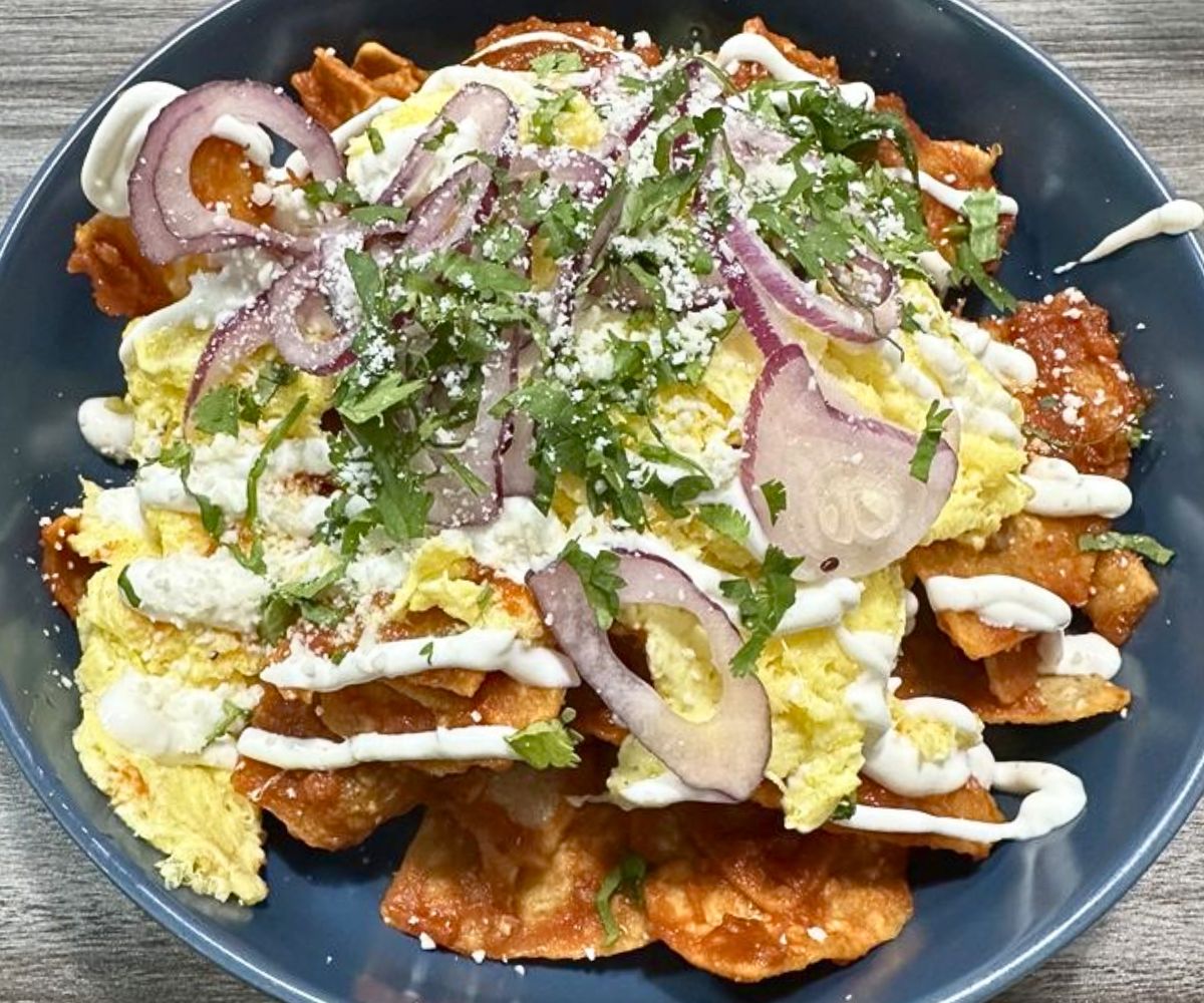 Chilaquiles at Salt & Pepper in Prescott Valley, Arizona