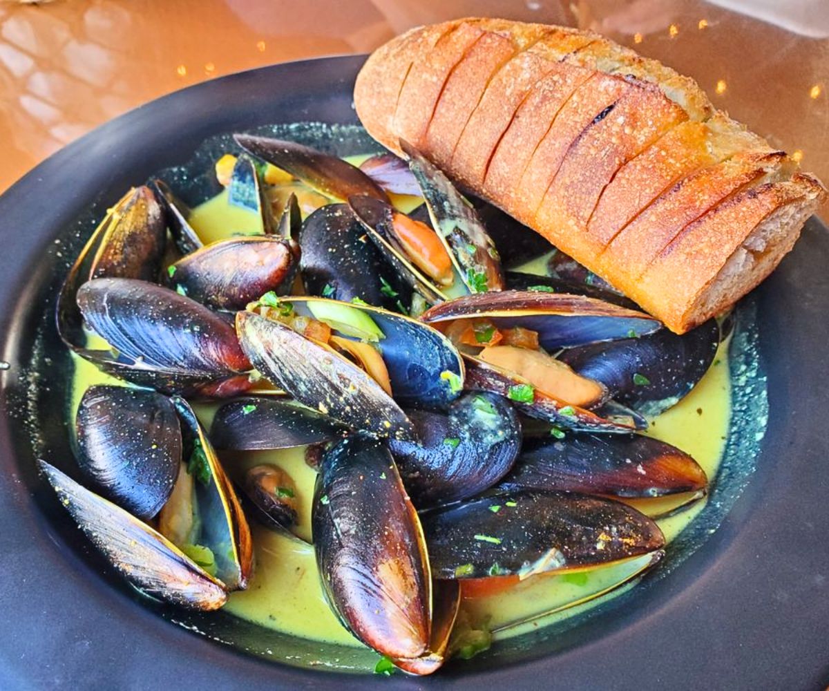 Mussels at Tidewater Taphouse in Seward, AK