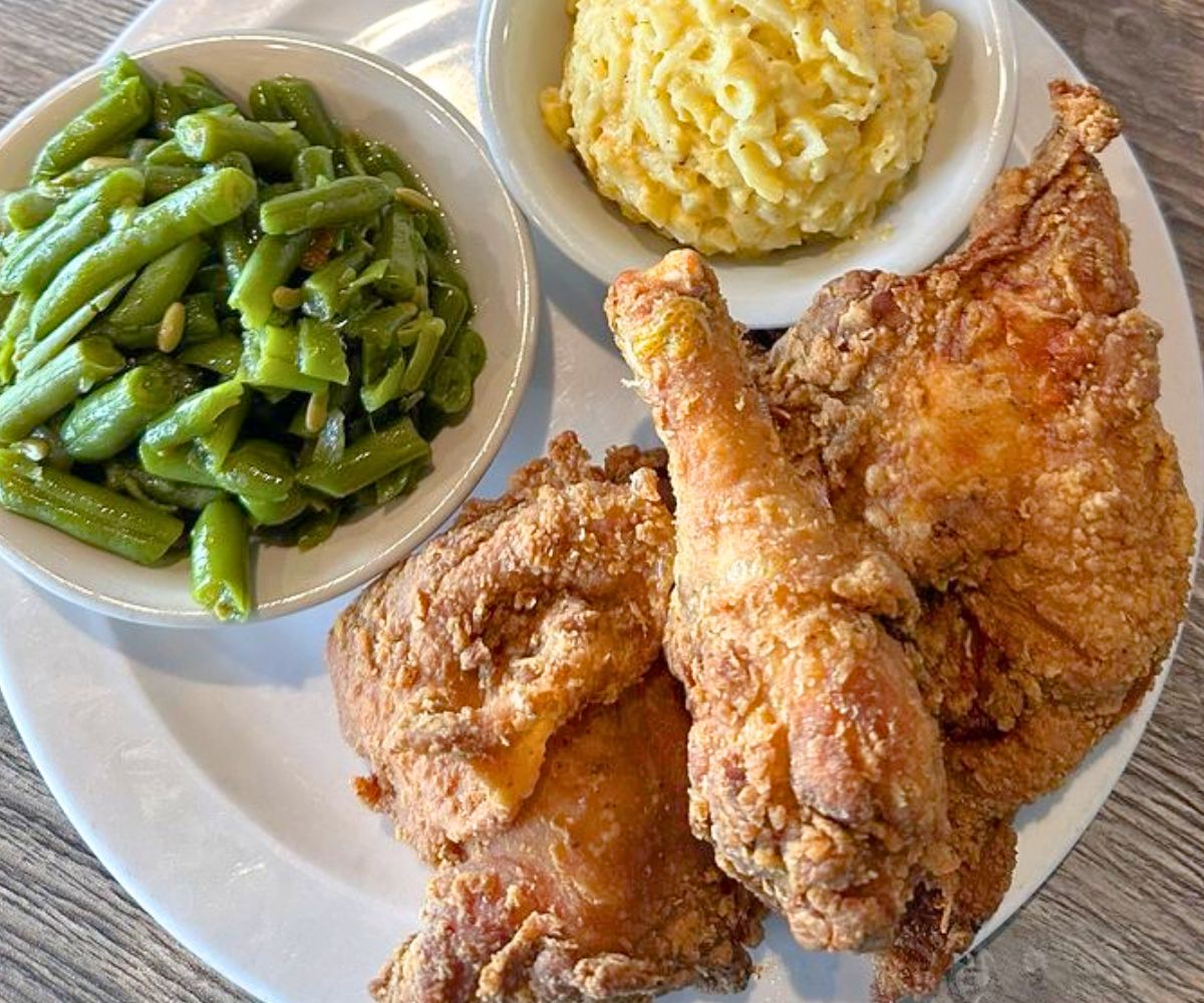 Fried Chicken at Cornbread Restaurant & Bar in Southfield, MI