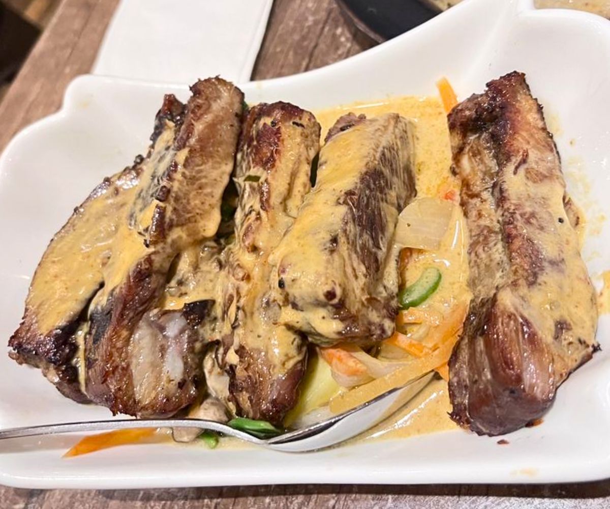 Panang Spareribs at Lime Leaf in Weymouth, MA
