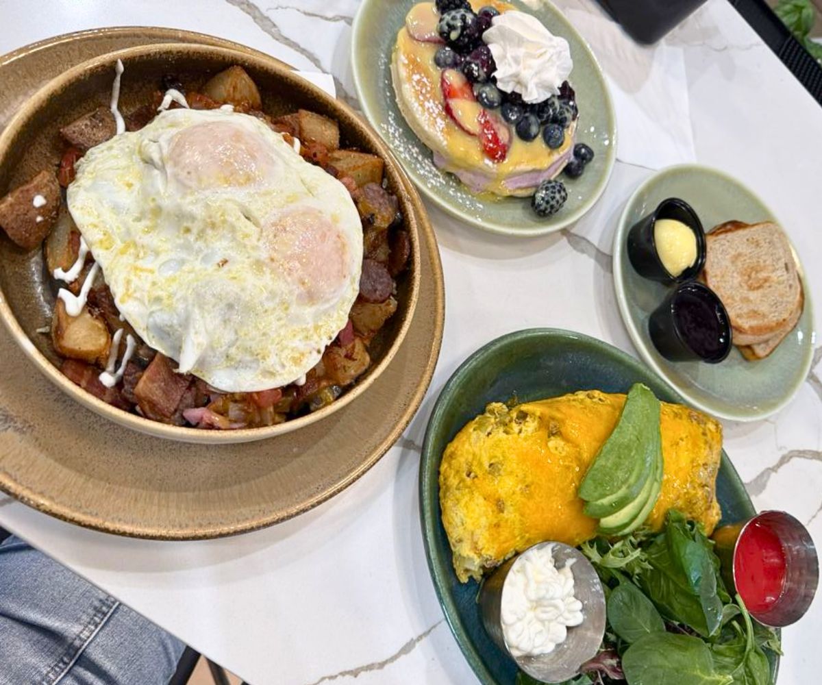 Spread at Brunch Berry in New Berlin, WI
