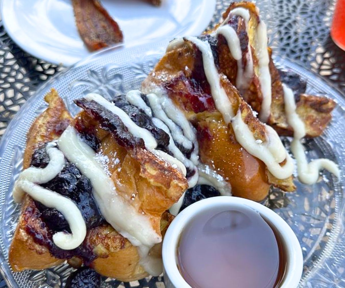 Lemon Blueberry French Toast at Goodness Gracious in Murfreesboro, TN