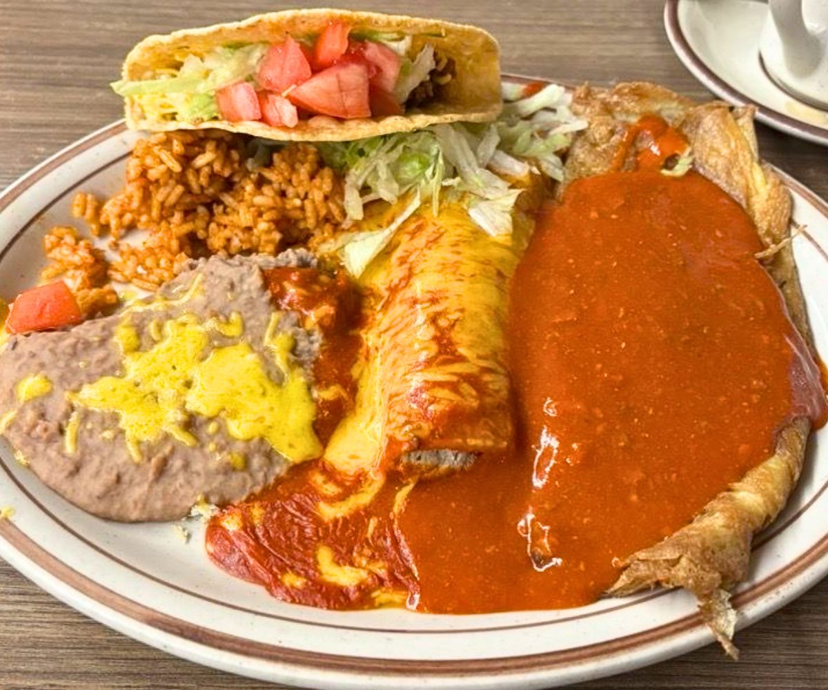 Miguel's Delight at Jerry's Cafe in Gallup, New Mexico