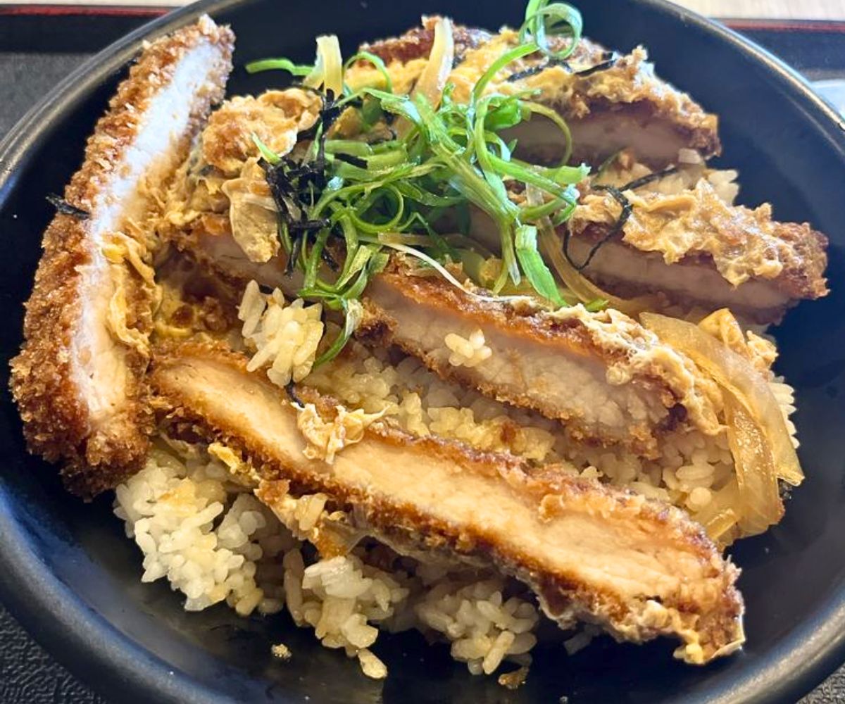 Pork Katsudon at Ramen Kumamoto in Newark, Delaware