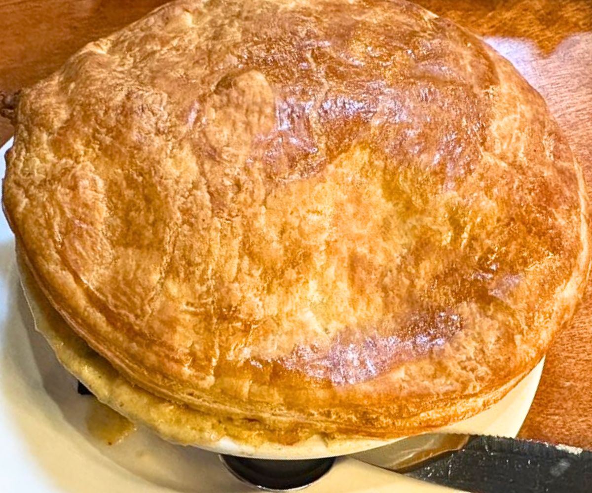 Chicken Pot Pie at Uptown Grill in Olympia, Washington