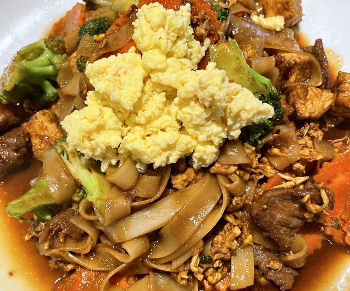 Pad Se Ew at Thai Bistro in Lawton, OK