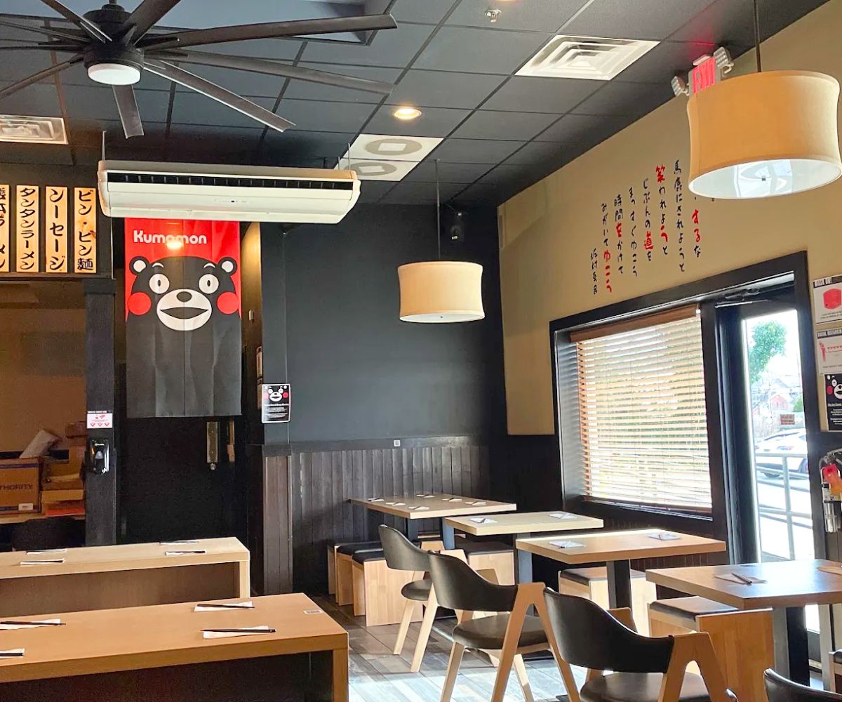 interior of Ramen Kumamoto in Newark, DE