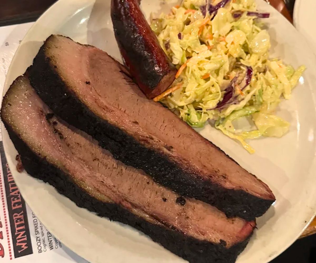 24-Hour Beef Brisket at Flying Mango in Des Moines, Iowa