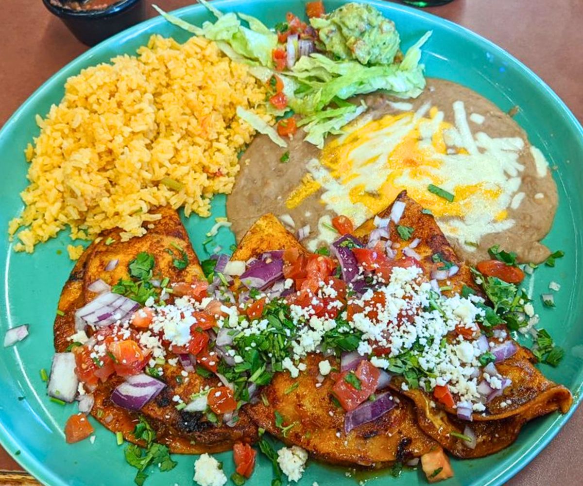 Tacos de Barbacoa at El Columpio in Mitchell, South Dakota