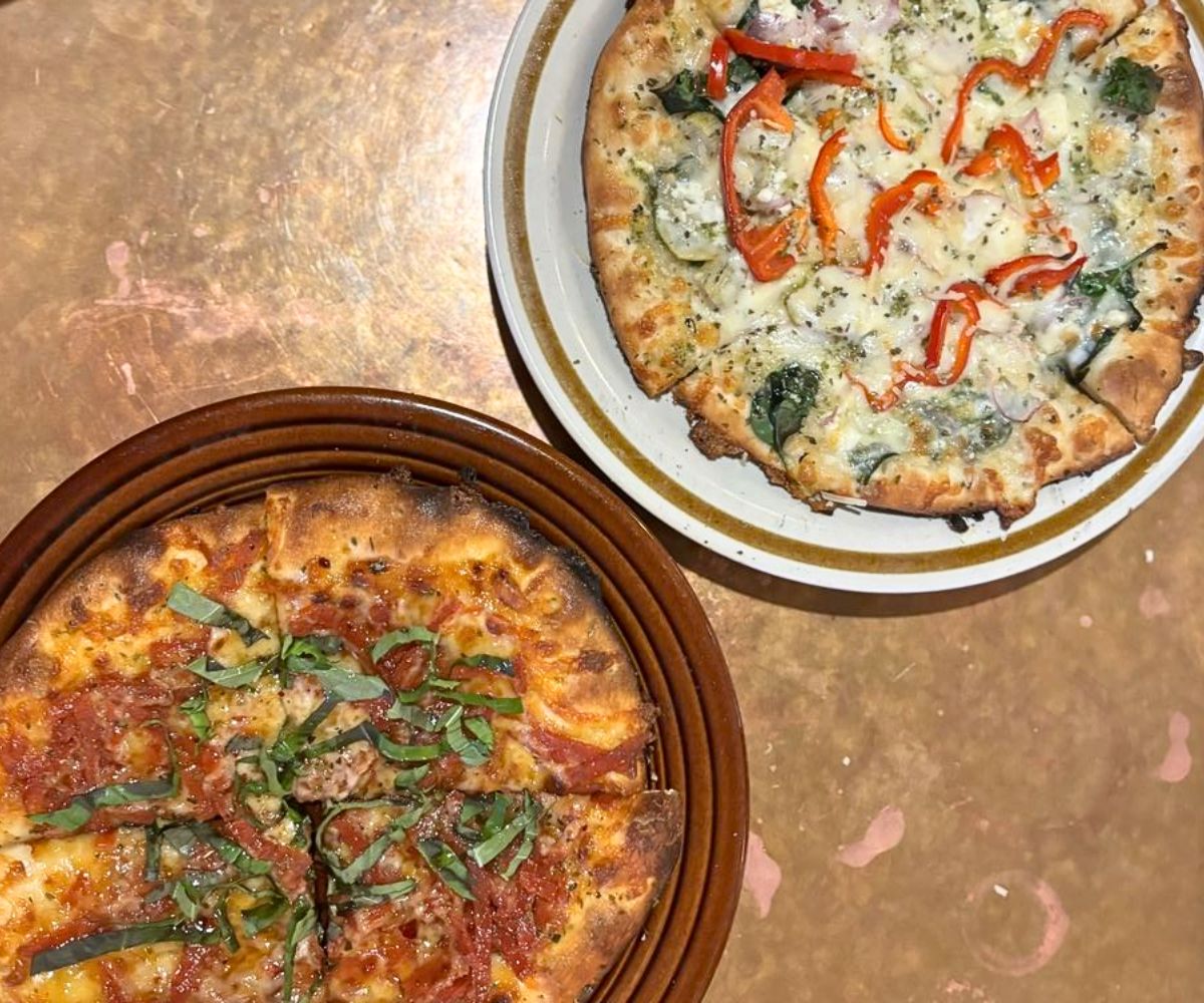 pizzas at SQZBX Brewery & Pizza in Hot Springs, AR