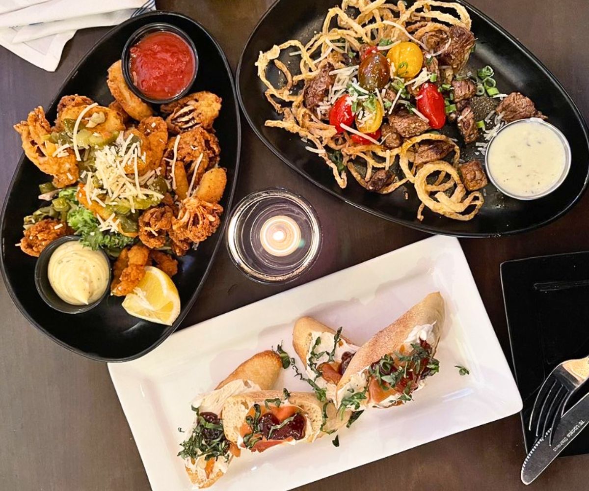 dishes at Barley + Vine Kitchen & Bar in Lakeville, Minnesota