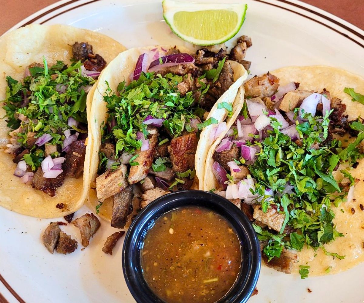 Carnitas Tacos at El Columpio in Mitchell, South Dakota
