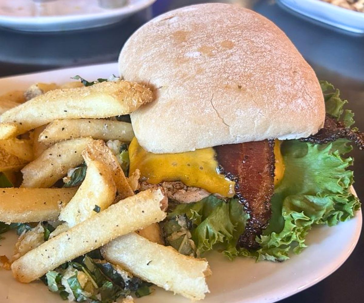 Fort Hays Tiger Chicken Sandwich at Gella's Diner & Lb Brewing in Hays, KS