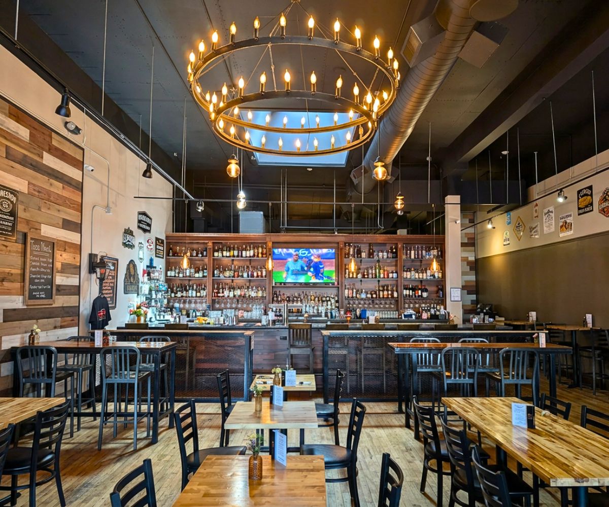 interior of Uptown Grill in Olympia, WA