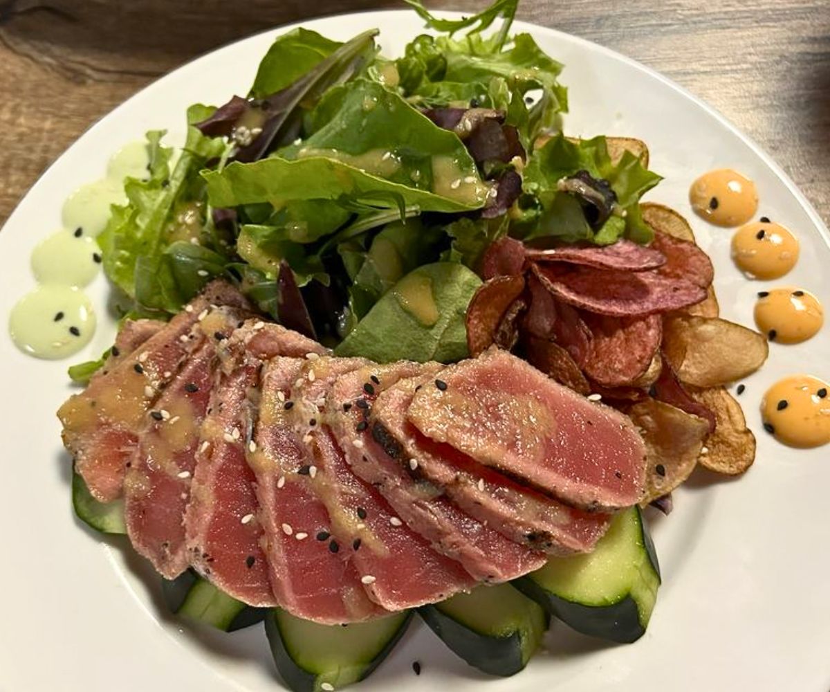 Ahi Sashimi at Black Mountain Bistro and Bar in Bullhead City, Arizona