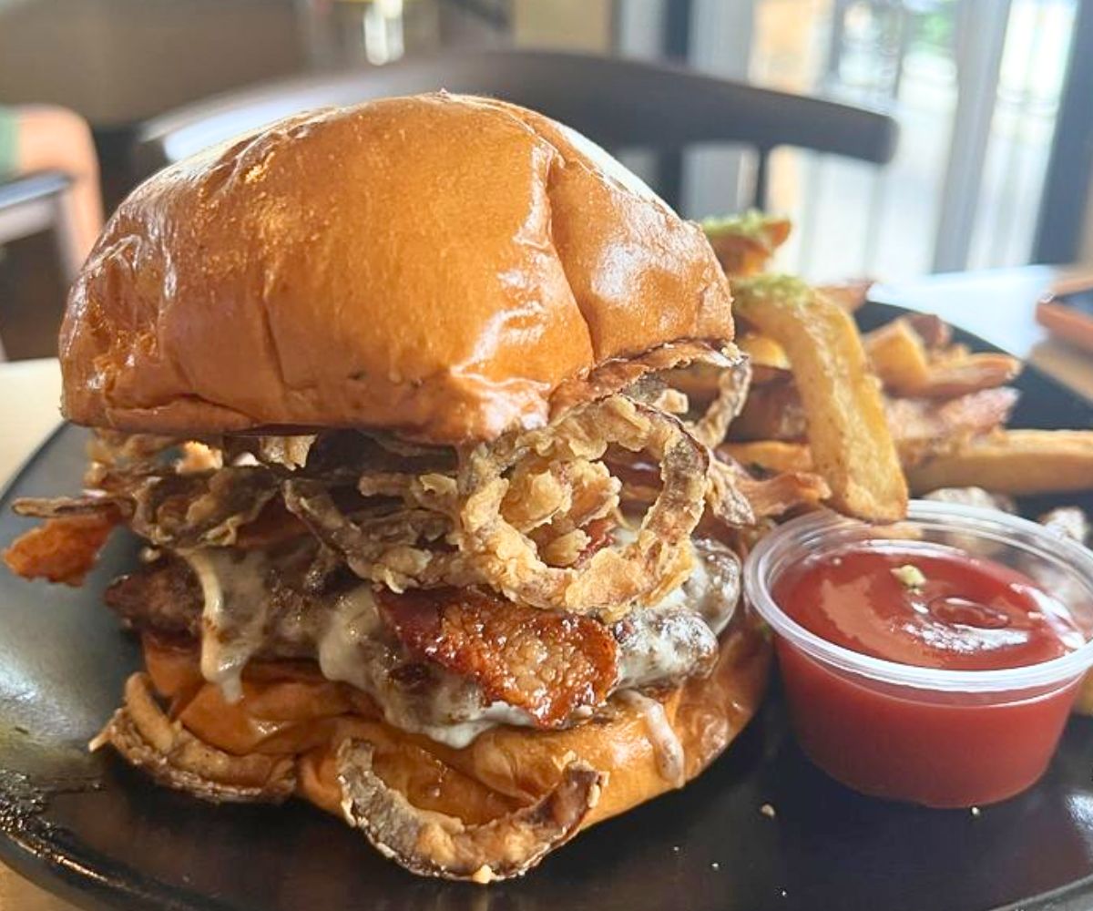 West Side Burger at The Original Hills Kitchen in Racho Cucamonga, California