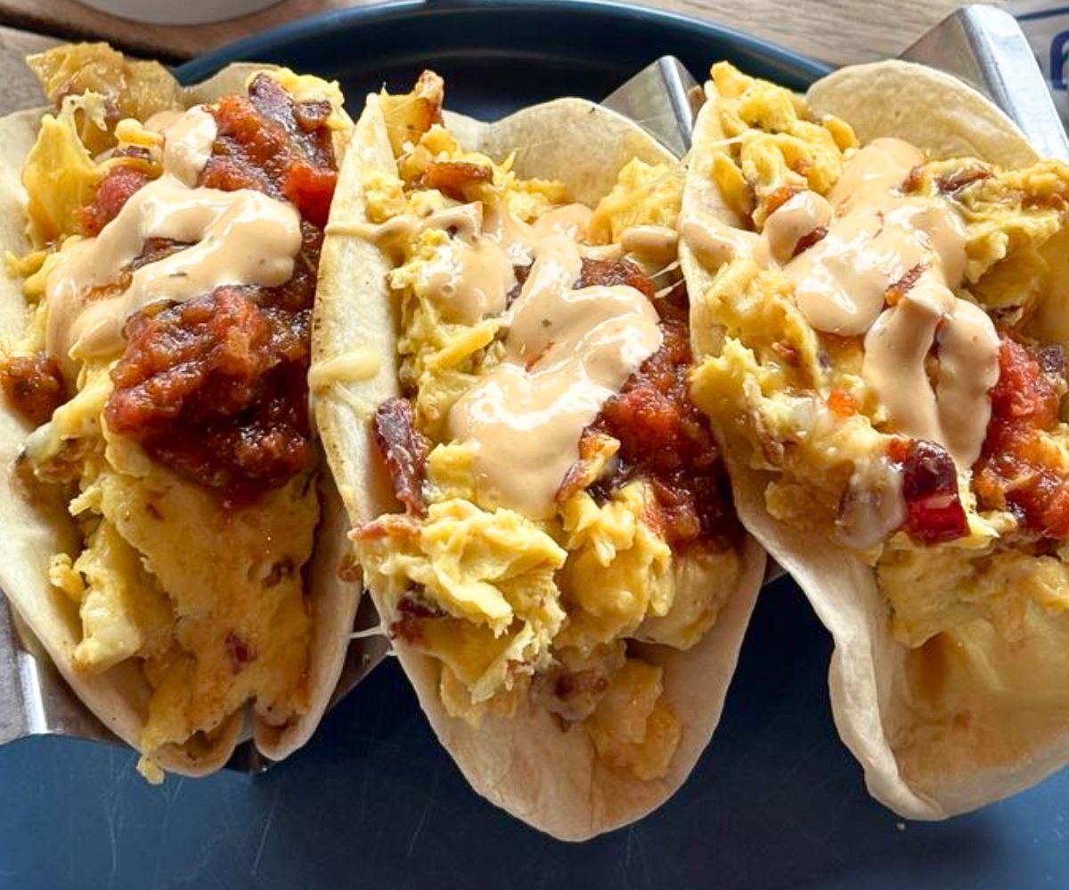 Breakfast Tacos at Island Kitchen in Nantucket, MA