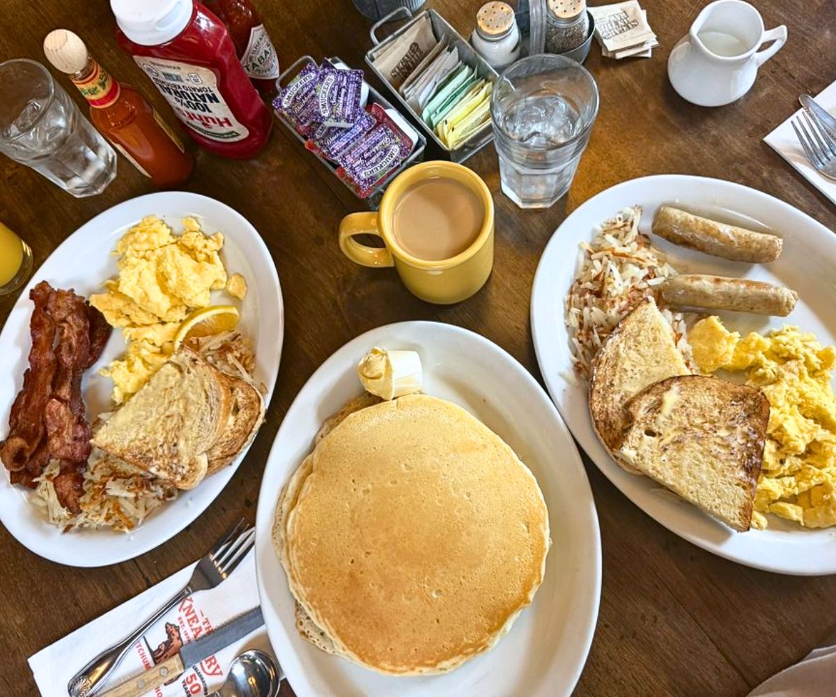 breakfast at The Kneadery in Ketchum, Idaho