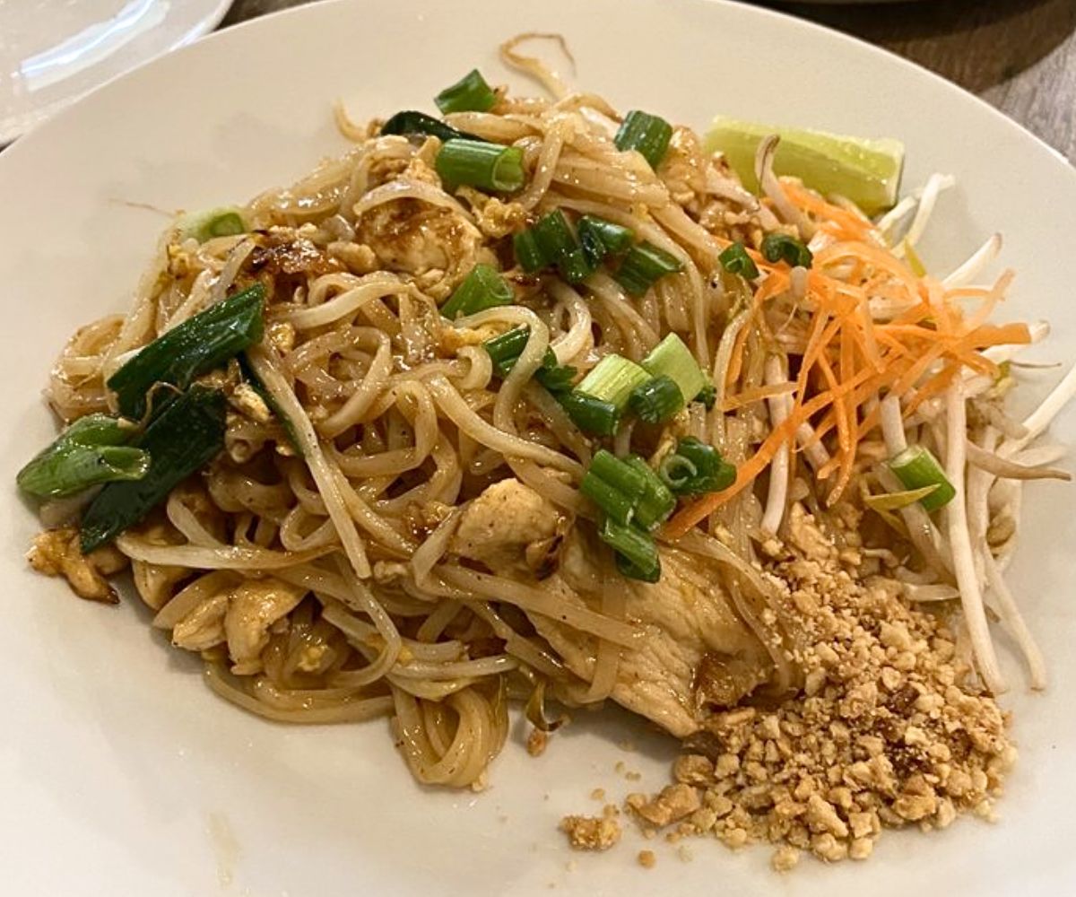 Pad Thai at Singha Thai in Kettering, Ohio