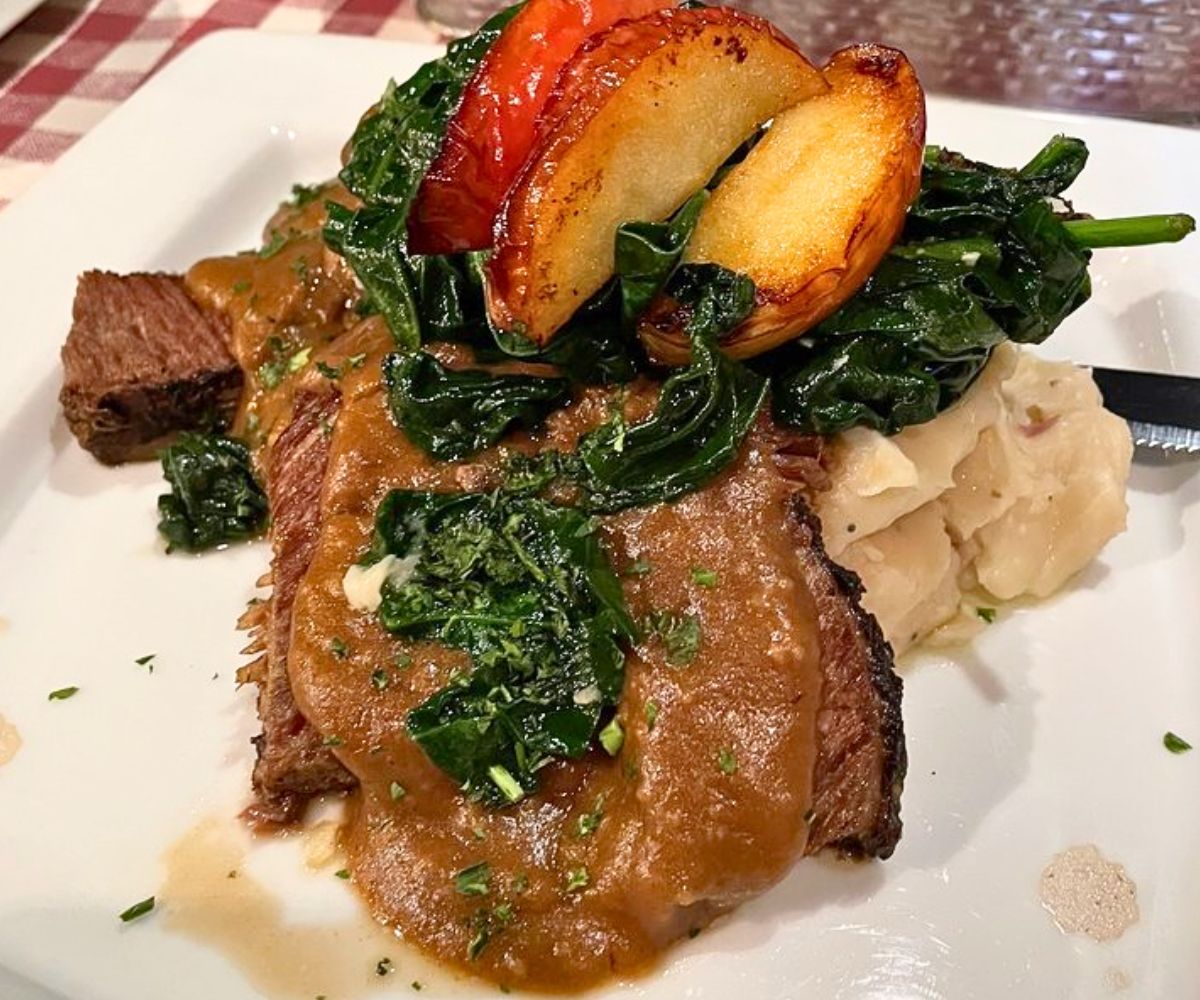 Boneless Braised Short Ribs at J Timothy's Taverne in Plainville, Connecticut