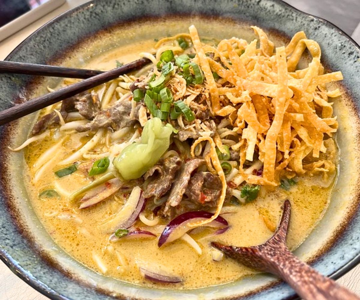 Khao Soi at Pailin Thai Cuisine in Moore, OK