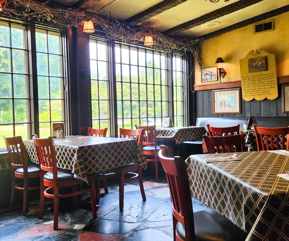 interior of J Timothy's Taverne in Plainville, CT