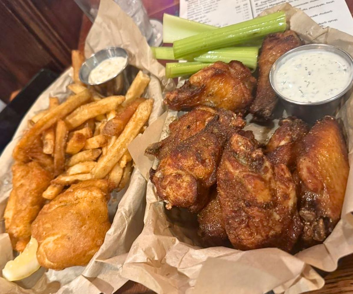food at Skagway Brewing Company in Skagway, AK
