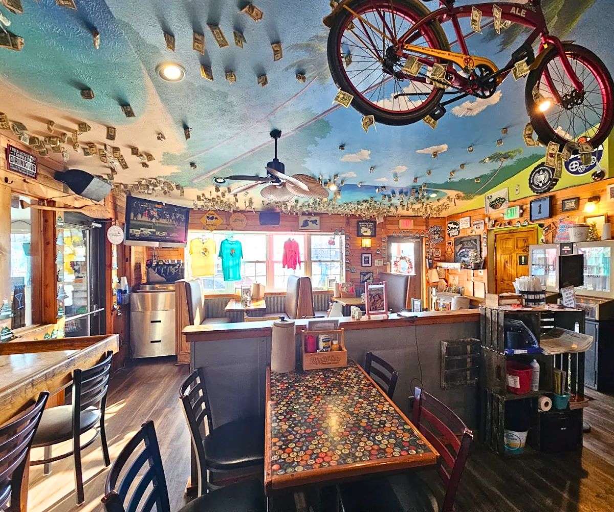 interior of Flippin' Cow in Elkhart, IN