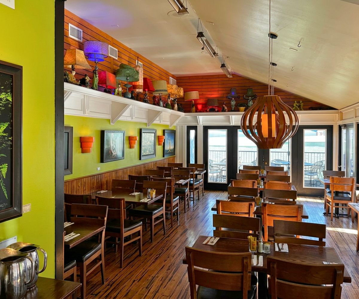 interior of Local Flavor Cafe in Eureka Springs, Arkansas