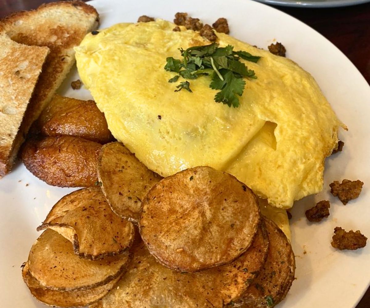 Bodega Omelet at Bodega 1205 in Columbus, Georgia