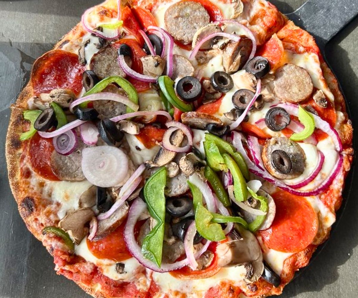 Leaf Looker Pizza at Gatlinburg Brewing Company in Gatlinburg, Tennessee