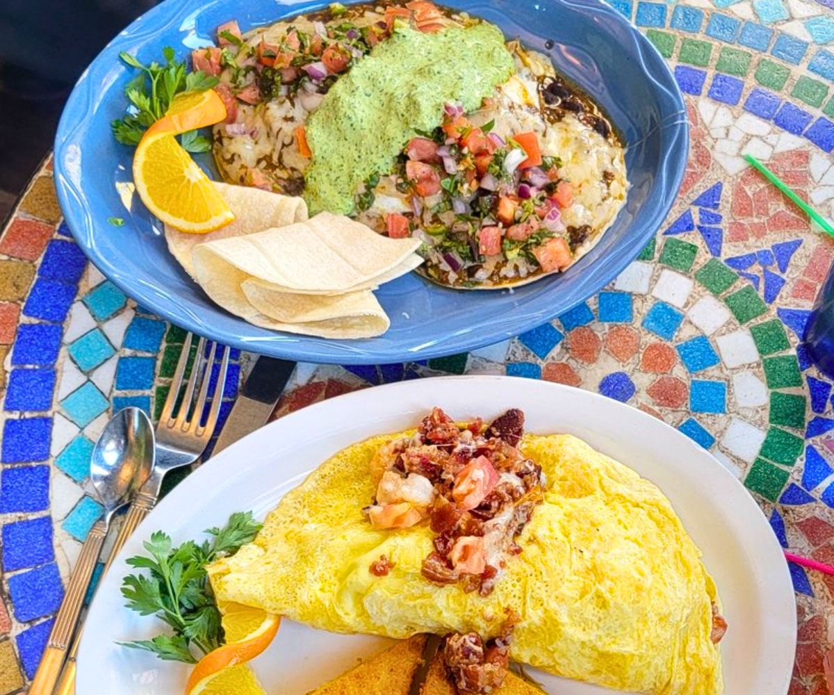 breakfast at Morning Glory in Ashland, OR