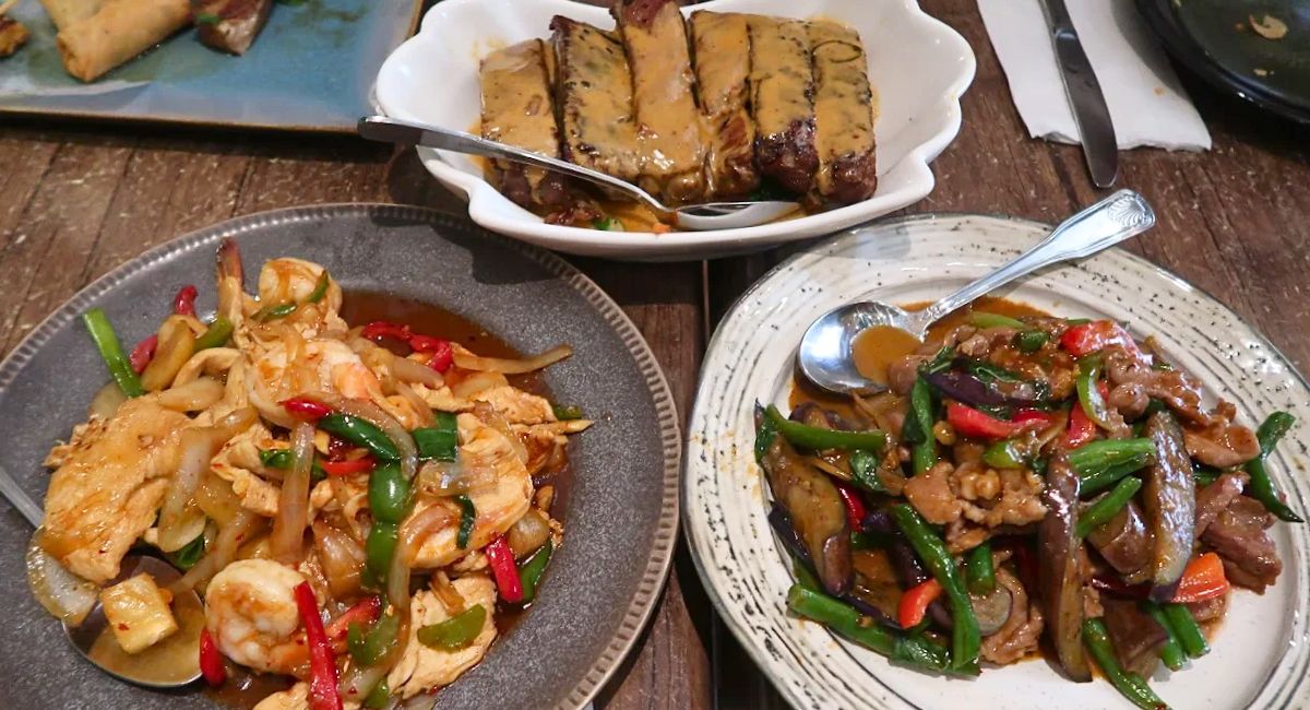 dishes at Lime Leaf in Weymouth, Massachusetts