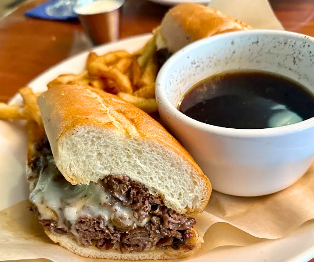 Snake River Wagyu French Dip at Southwood Kitchen in Daphne, Alabama