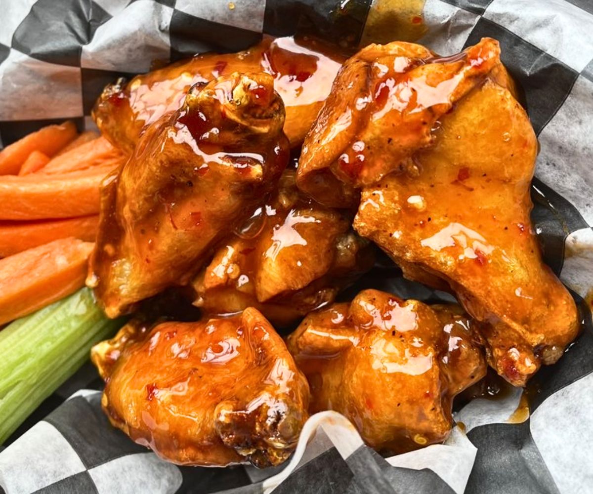 Signature Chicken Wings at The Rabbit Hole Gastropub in Harpers Ferry, WV