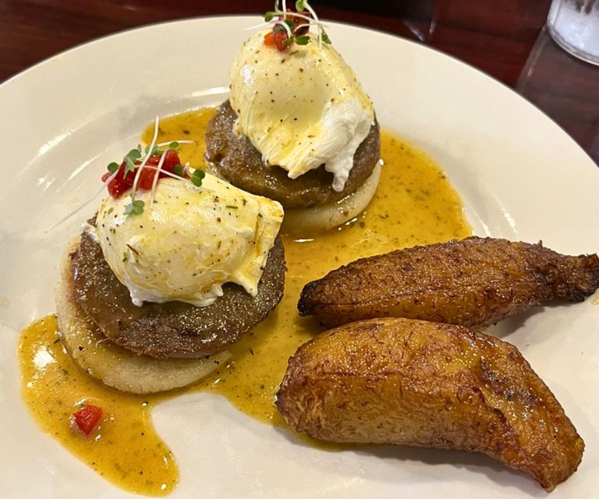 Eggs Benedict at Bodega 1205 in Columbus, GA