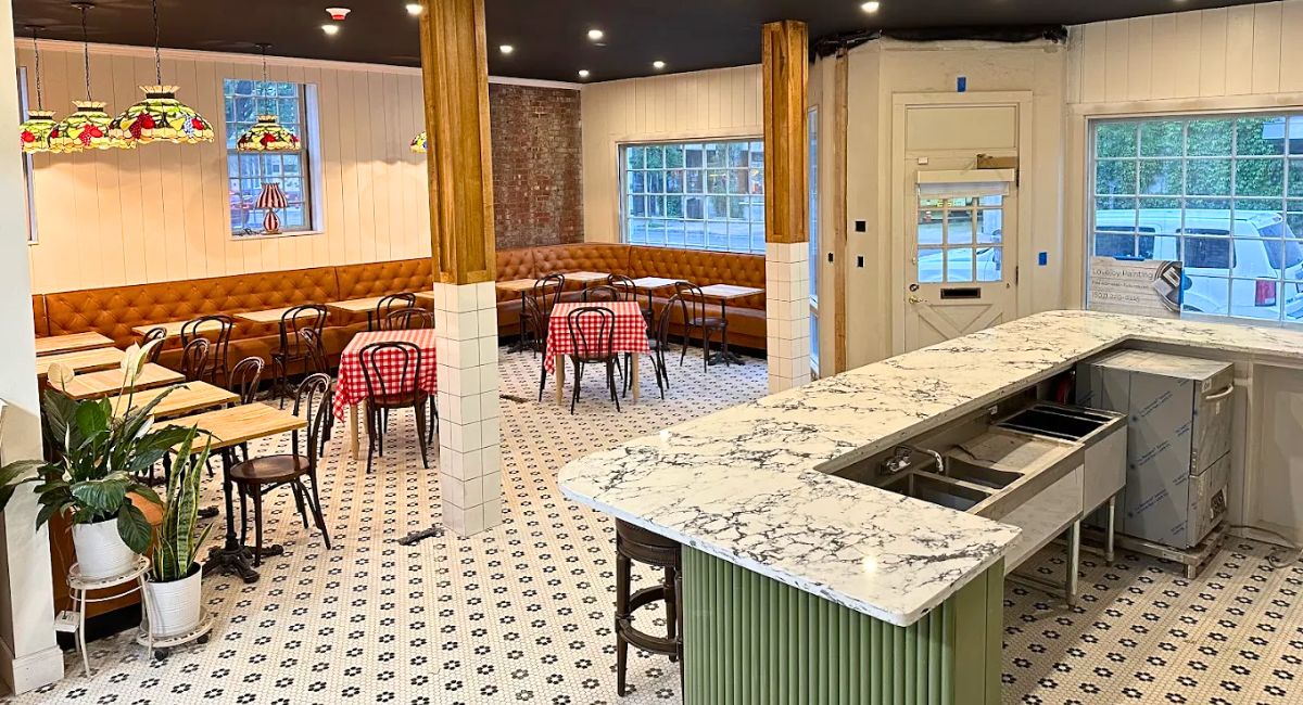 interior of Thompson and Bleecker in Ithaca, New York