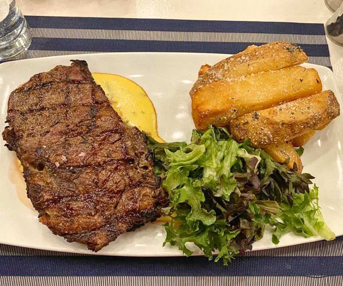 Steak Frites at All Set Restaurant & Bar in Silver Spring, MD