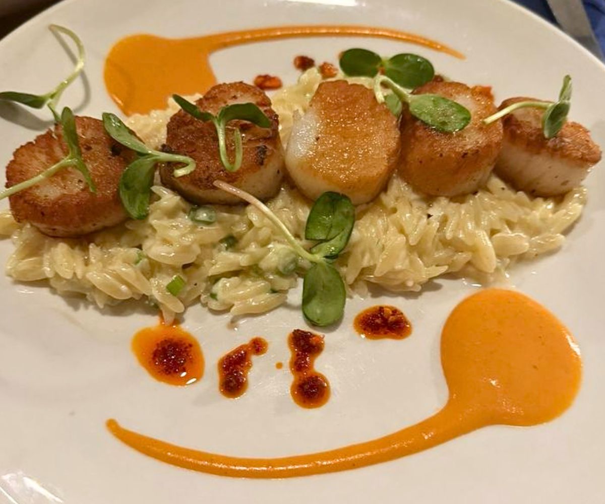 Diver Scallops at Southwood Kitchen in Daphne, Alabama
