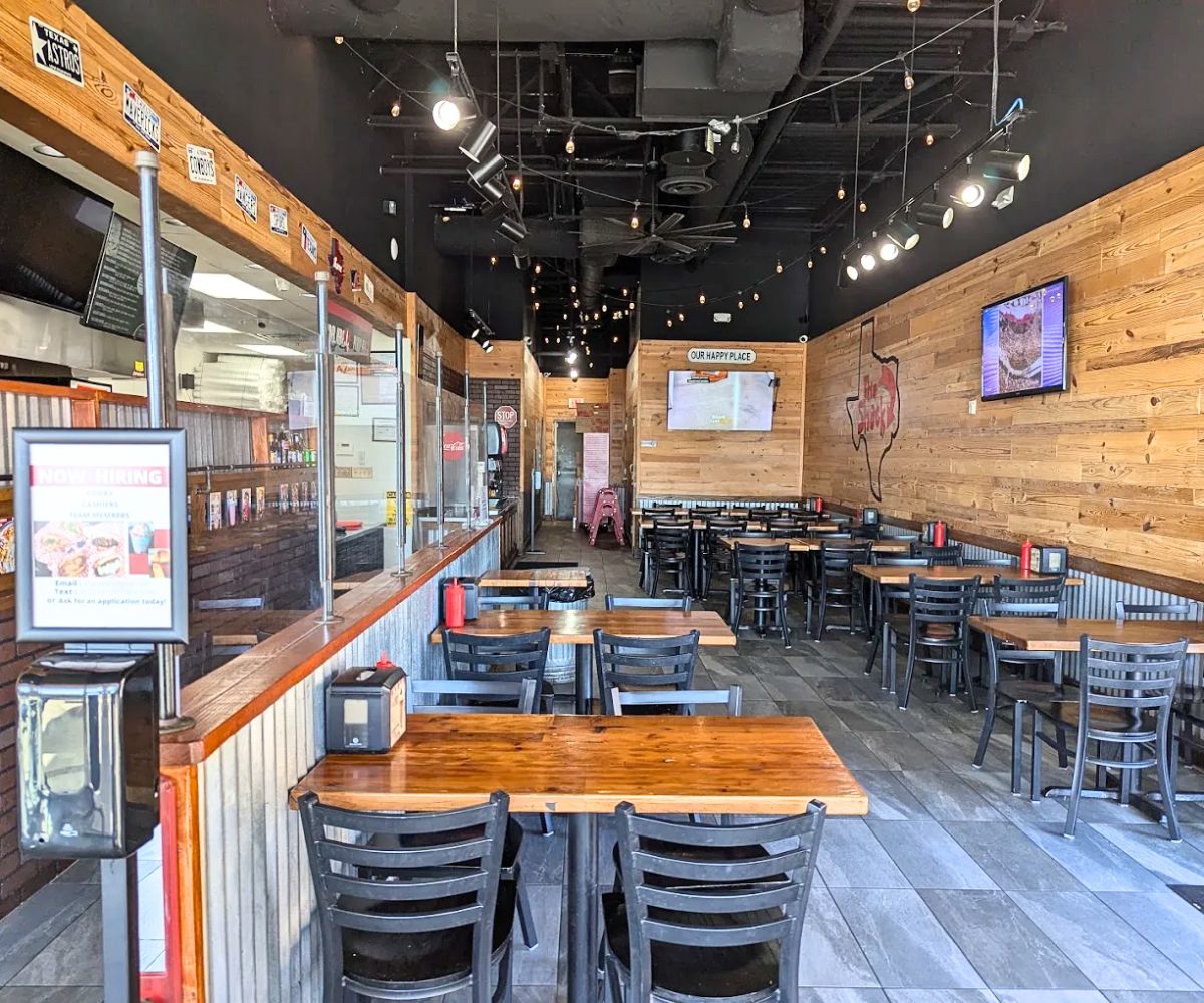 interior of The Shack in San Antonio, TX