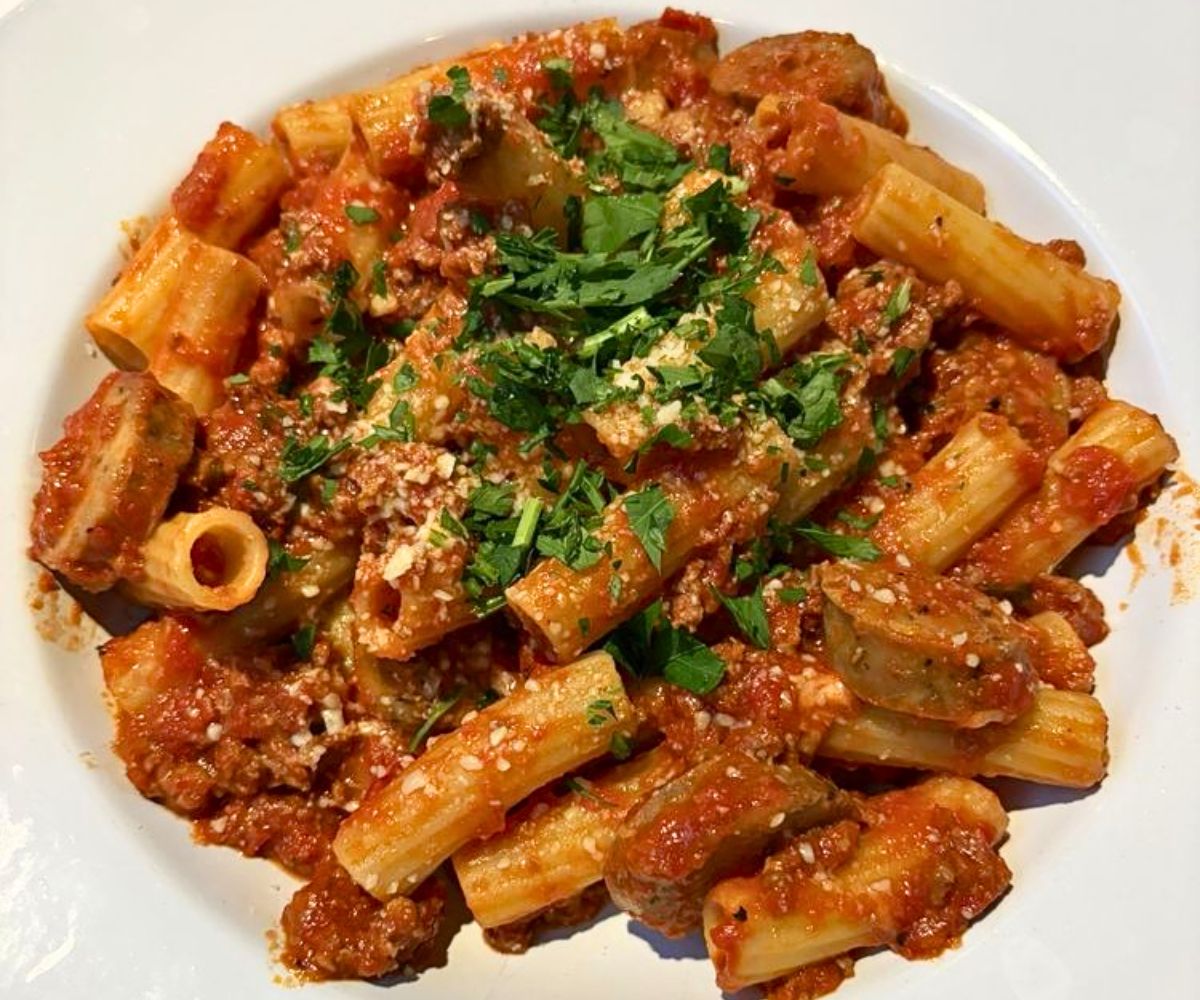 Mama's Rigatoni Sausage at Marcolino's Italia Restaurant in Reno, NV